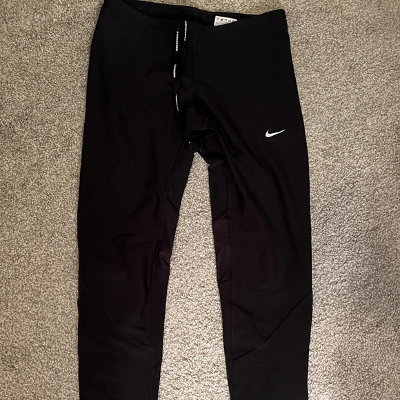 Black Nike Running Leggings - Picture 2 of 7